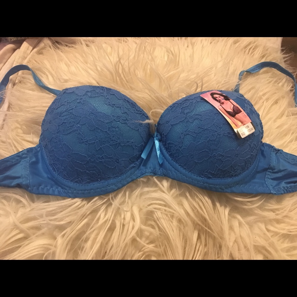 SEXY BLUE BRA